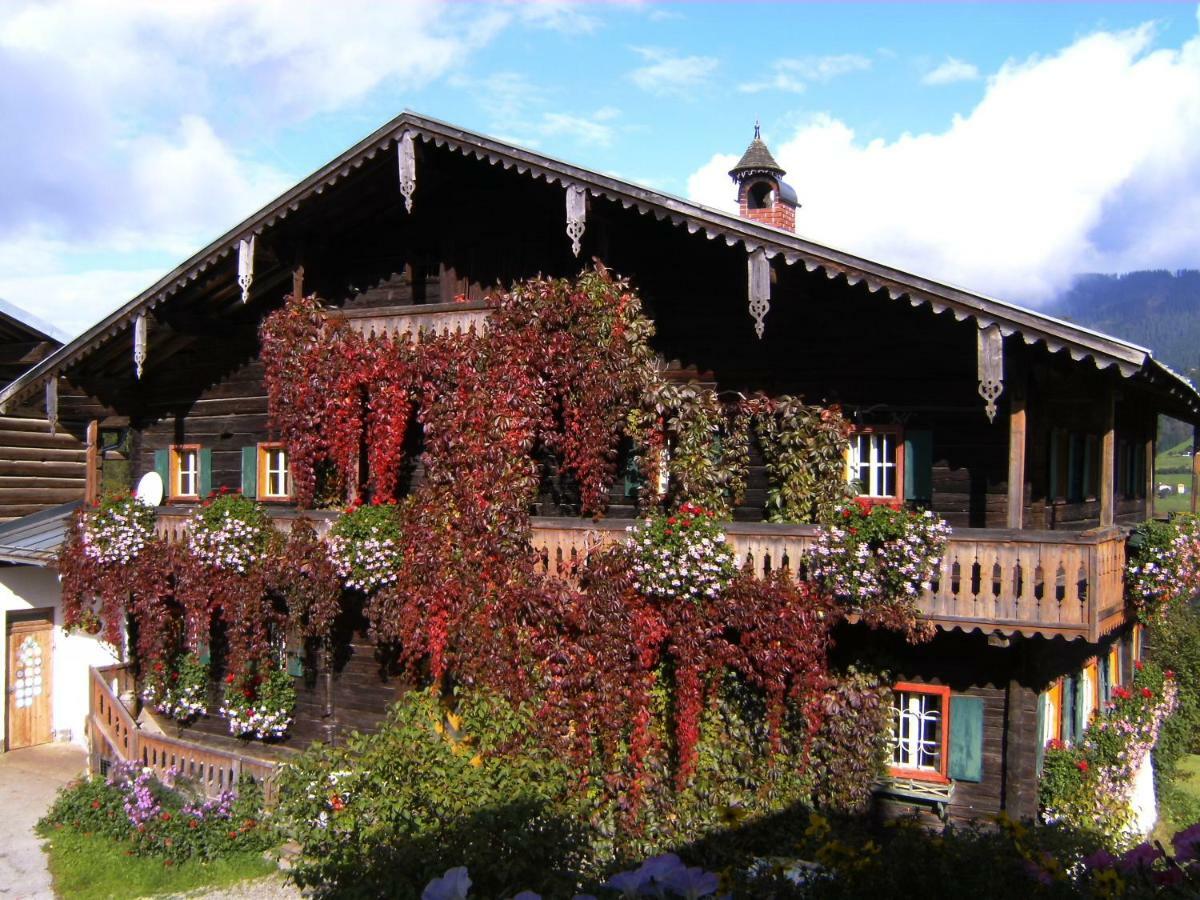 Vordersattlegghofhuette Villa Huttau ภายนอก รูปภาพ